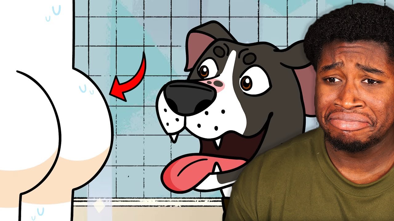 HAMINATIONS DOG LOVES BUTTS!