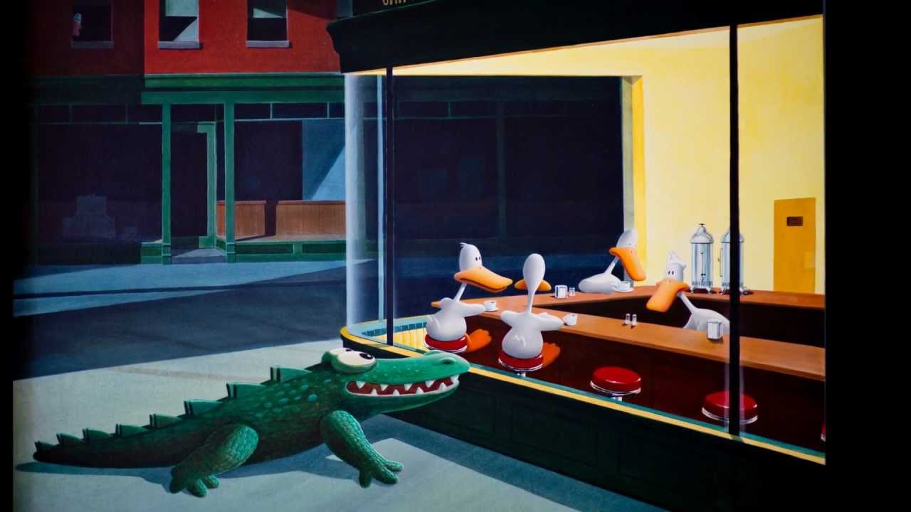 Michael Bedard and Edward Hopper