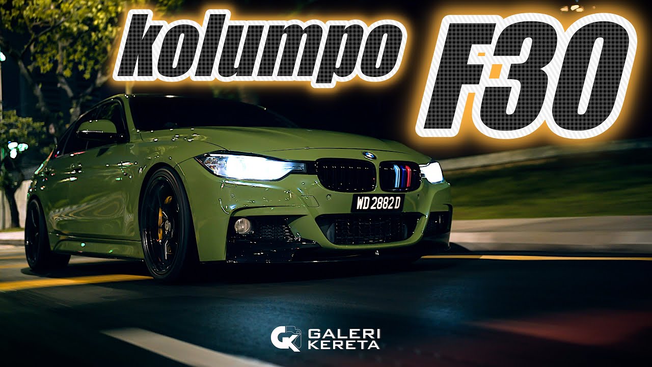 F30 BMW URBAN GREEN SPECIAL PAINT