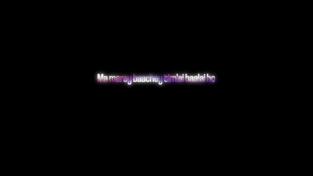 Timilay fakauna pardaina (overlay lyrics)
