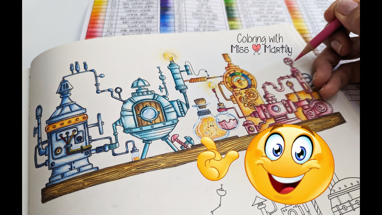 EASY Coloring tutorial Rooms of Wonder | Johanna Basford