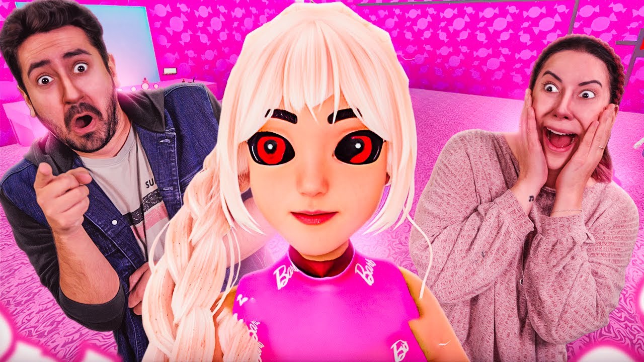 FUJA DA BARBIE ERRADA E SALVE A BARBIE CERTA no Roblox Escape Barbie
