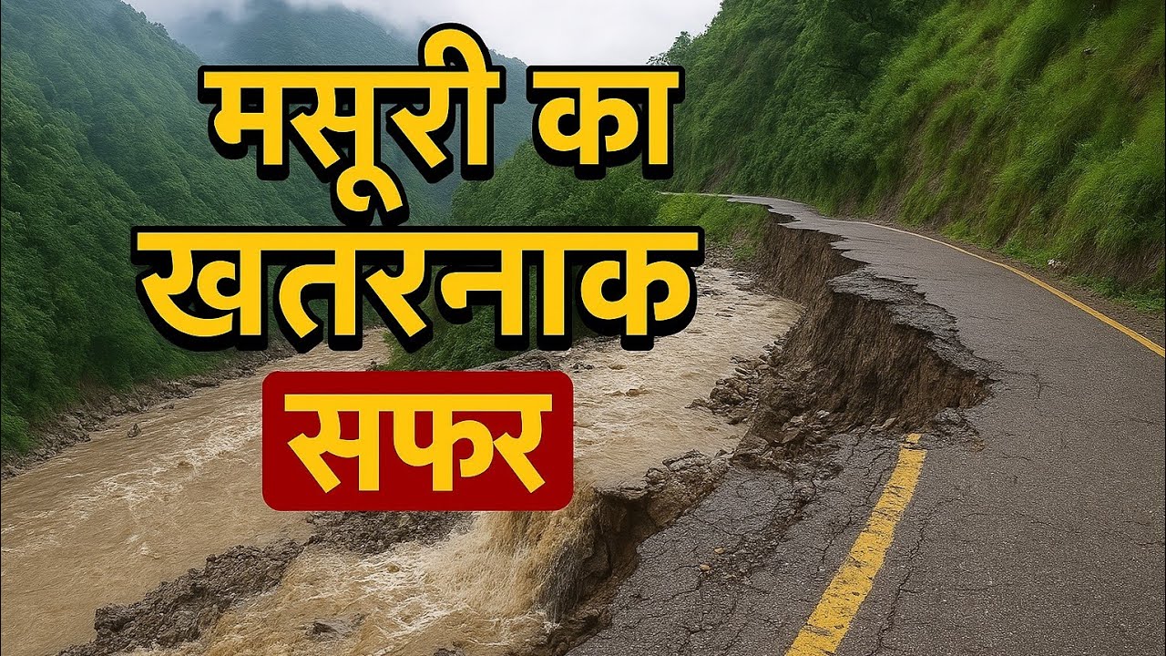 Mussoorie Dangerous Road || Dehradun To Mussoorie