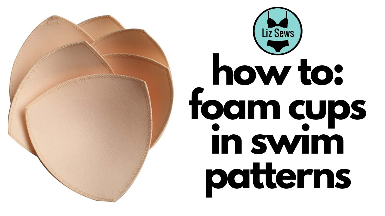 How To Add Pre Molded Swim Cups to your Swimsuit Pattern