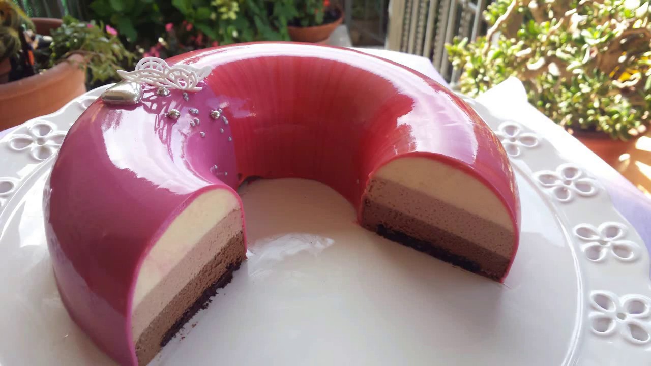 TUTORIAL BAVARESE AI TRE CIOCCOLATI di L.Montersino c/ricetta