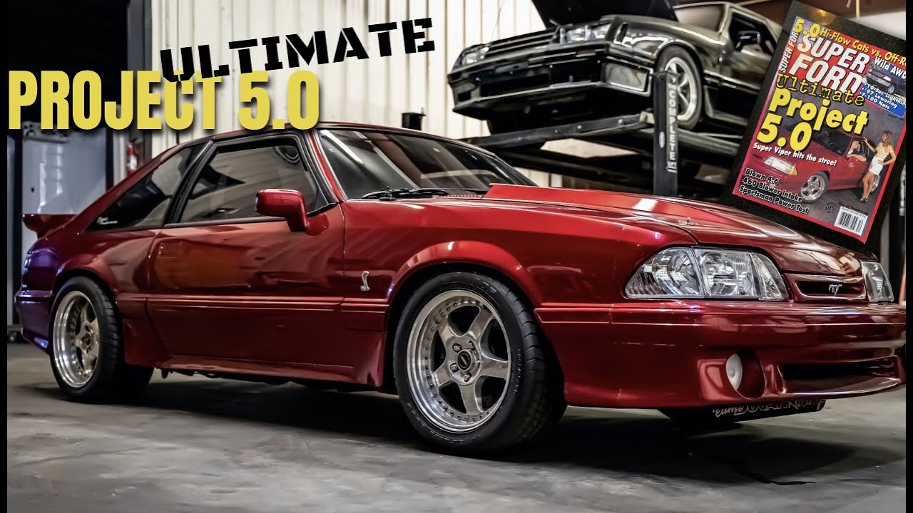 Ultimate Project 5.0 Dugan Racing Foxbody Mustang 1996 Super Ford Magazine Build in 2023 4k