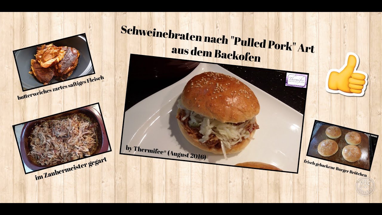 ♥ Pulled Pork (aus dem Backofen) & dem Thermomix® TM5 ♥
