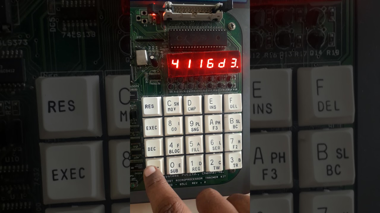Interfacing 8253 and 8251 with 8085 - explanation and execution