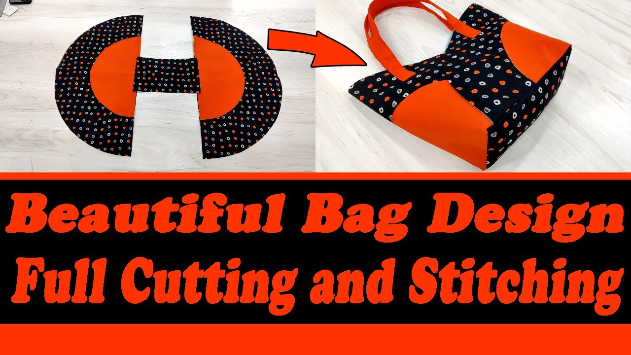 How To Make Beautiful Bag Design Full Cutting and Stitching || kriti kala