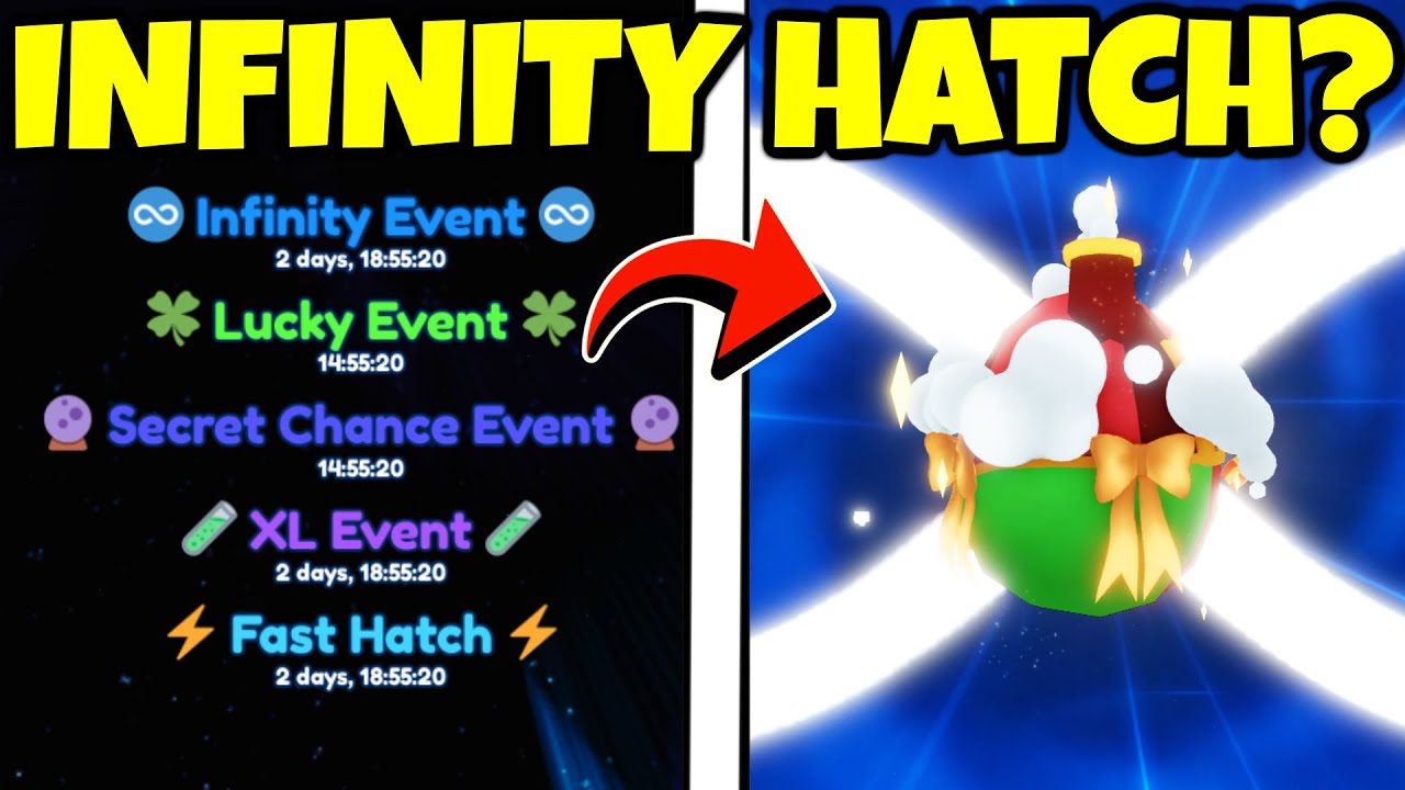 Вылупился ли у меня питомец Infinity из рождественского события в Bubble Gum Simulator Infinity?