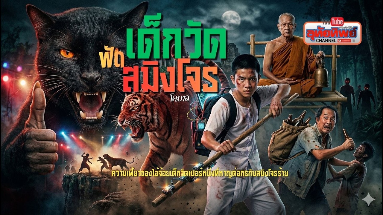 เด็กวัดฟัดสมิงโจร เต็มเรื่อง ความเก่ง ความป่วน ความฮา จัดมาให้แล้วครับ