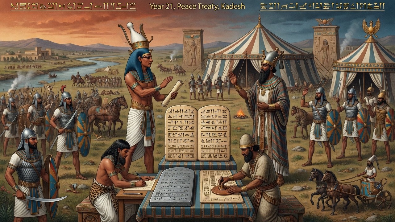 Battle of Kadesh &ndash; The first documented peace treaty in human history | Ramesses II vs The Hittites