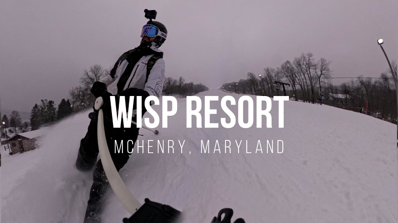 Skiing fresh snow at Wisp Resort, MD (shred score)