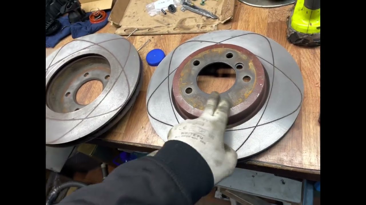 Ate ceramic + ate = биение. Проточка ржавых ate power disk