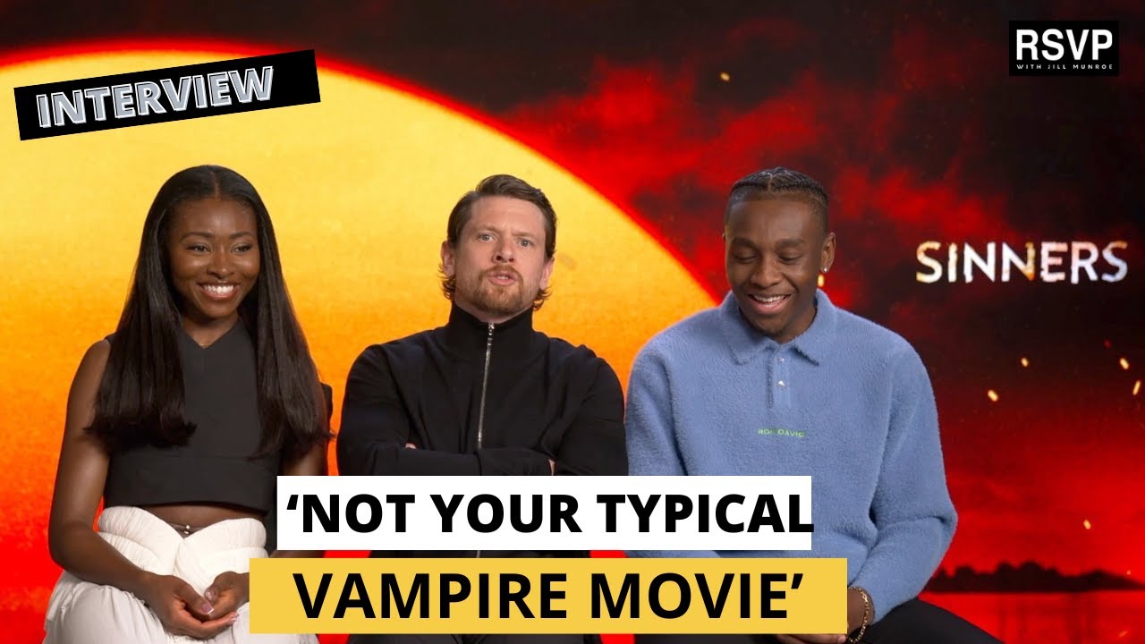 Jayme Lawson, Jack O’Connell & Miles Caton on Sinners | Ryan Coogler's Vampire Thriller