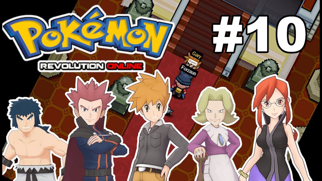 Pokemon Revolution Online: КАНТО! #10 [ФИНАЛ] Против Элитной четвёрки и Чемпиона Канто!