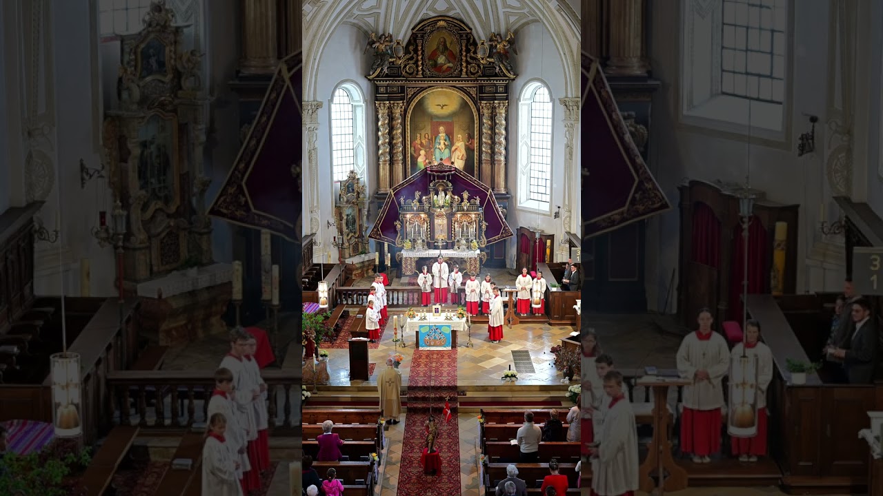 Einzugsimpro zu GL 339 von K. Maier im Festgottesdienst zu Christi Himmelfahrt, Anzing 2025
