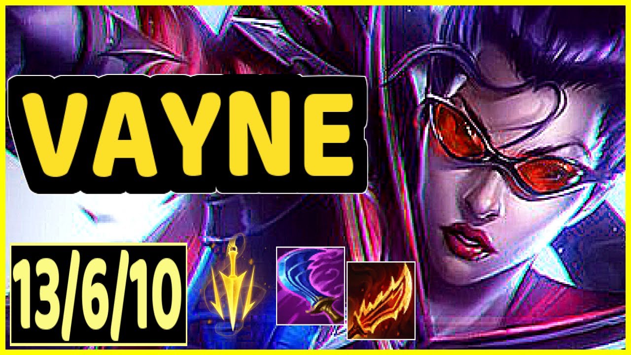 VAYNE VS WARWICK - 13/6/10 KDA JUNGLE GAMEPLAY