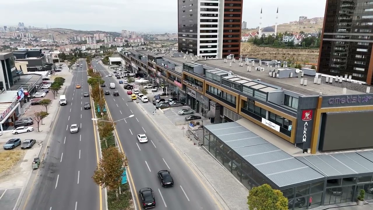 BEYTEPE AMETİST LIFE HAYAT SOKAĞI DRONE ÇEKİMİ