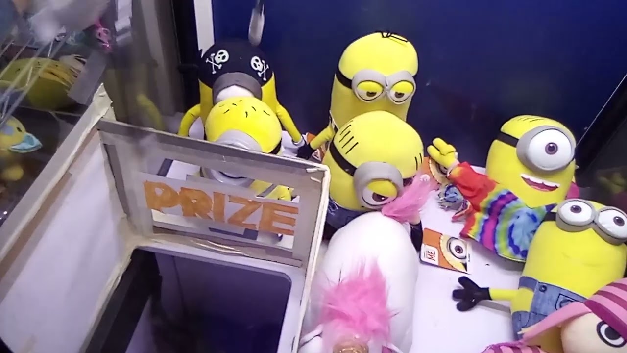 My Own Despicable Me Claw Machine!