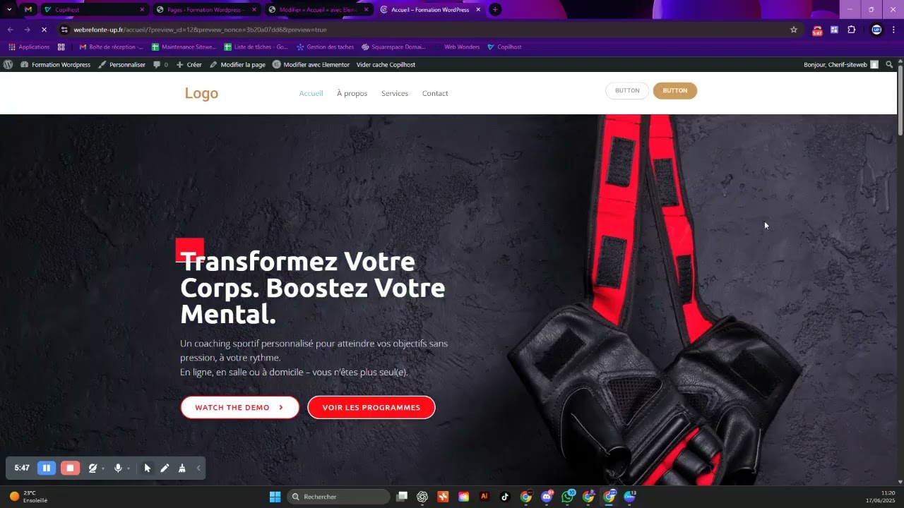 Comment modifier un template Envato sur WordPress avec Elementor (pas à pas)