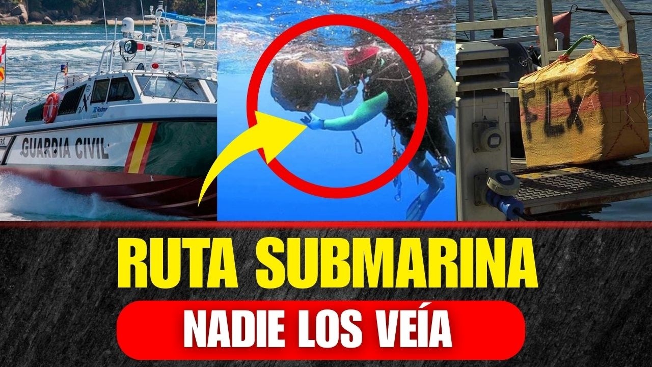 BOMBAZO: NARCO BUCEADORES cazados BAJO EL MAR por la Guardia Civil