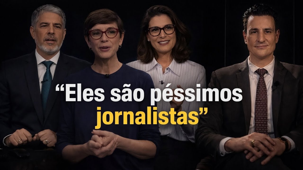 TIAGO PAVINATTO detona jornalistas da GLOBO