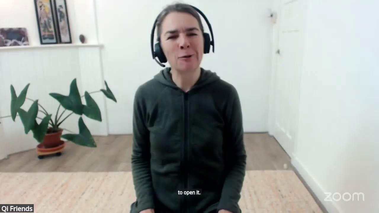 Qigong ochtendles -  massage navel brengt je thuis in jezelf