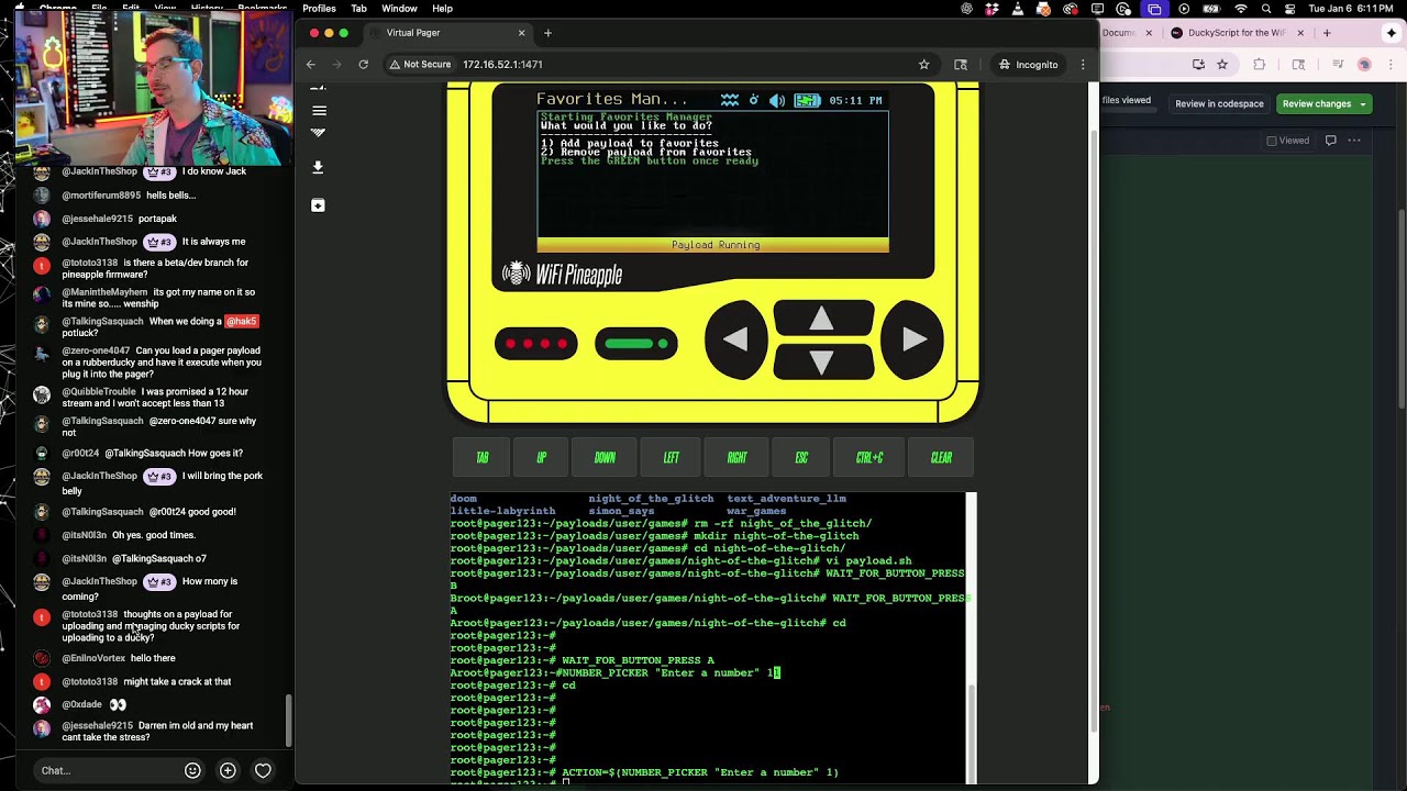 🔴 [PAYLOAD REVIEW] WiFi Pineapple Pager 📟🍍