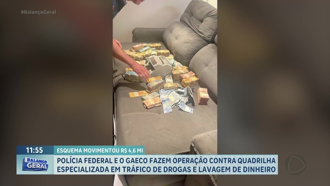 PF faz operação contra quadrilha que lavou R$ 4,6 milhões do tráfico de drogas em Ribeirão Preto