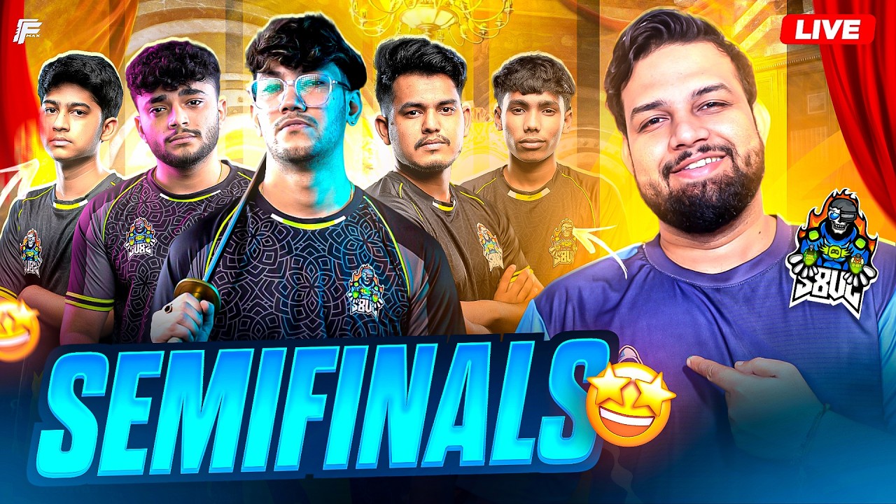 SEMIFINALS TEZ NATIONAL CREATORS CUP - S8UL VS TG VS NG VS RNX - #ff #tournament #freefirelive
