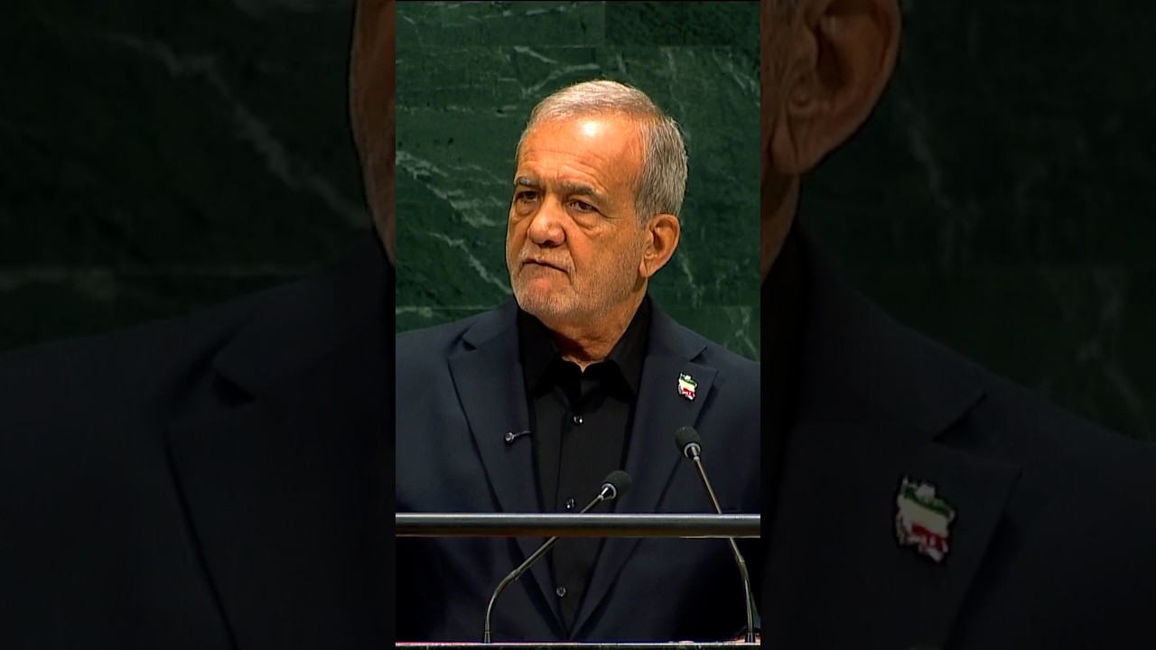 Iran&rsquo;s president strikes a defiant tone at U.N. after Trump threats