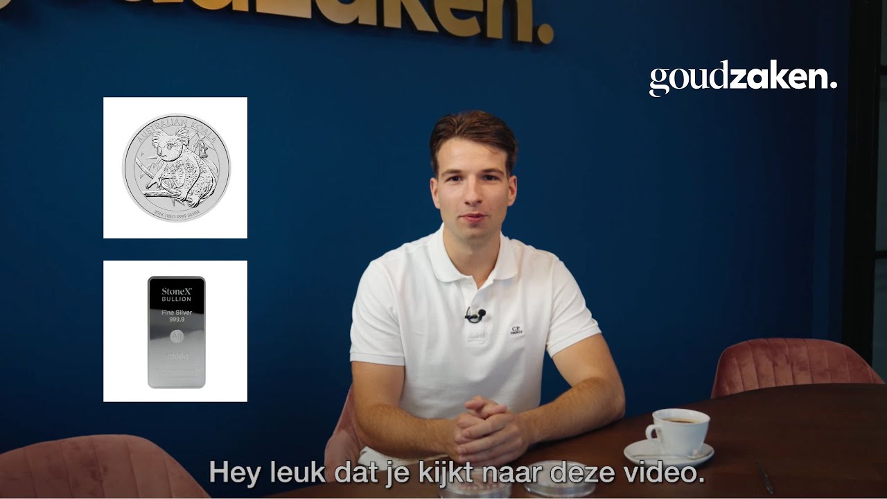 1 kilo zilveren munt - verkrijgbaar bij Goudzaken