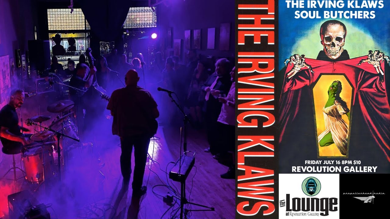 Irving Klaws Live at Revolution Gallery July 16 2021