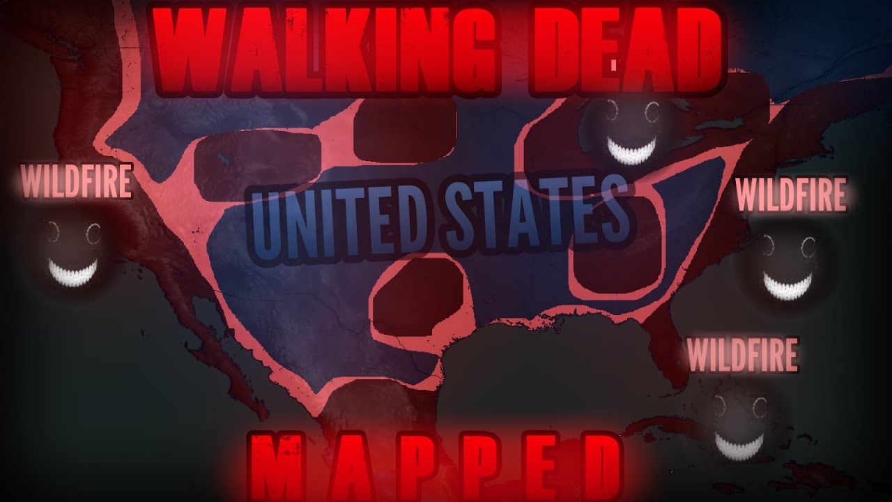 The Walking Dead: MAPPED