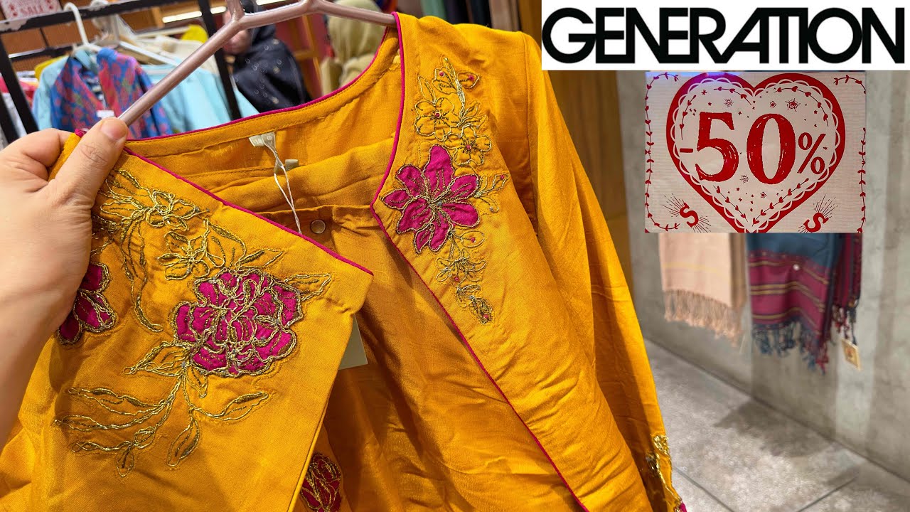 GENERATION Flat 50% SALE🌸 Generation Formal Collection Sale🌸 New Stock on Sale Today 