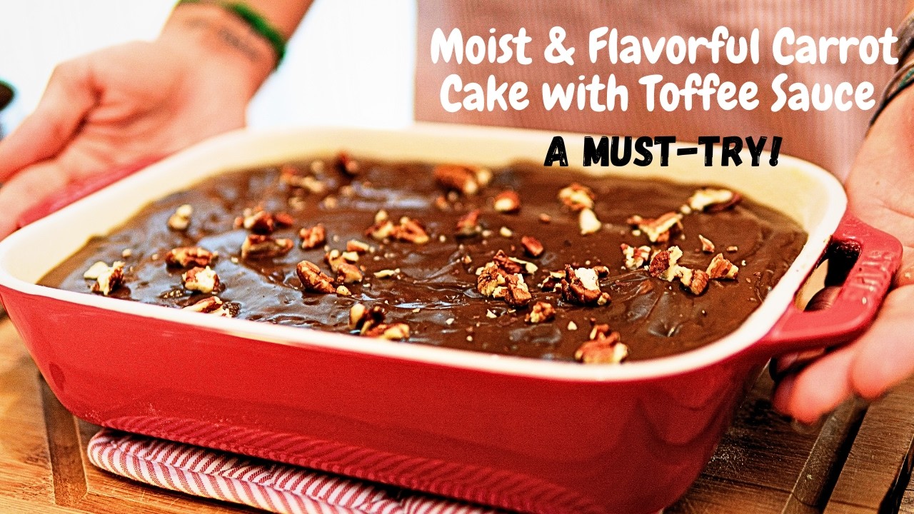 Carrot Cake Sticky Toffee Puddin