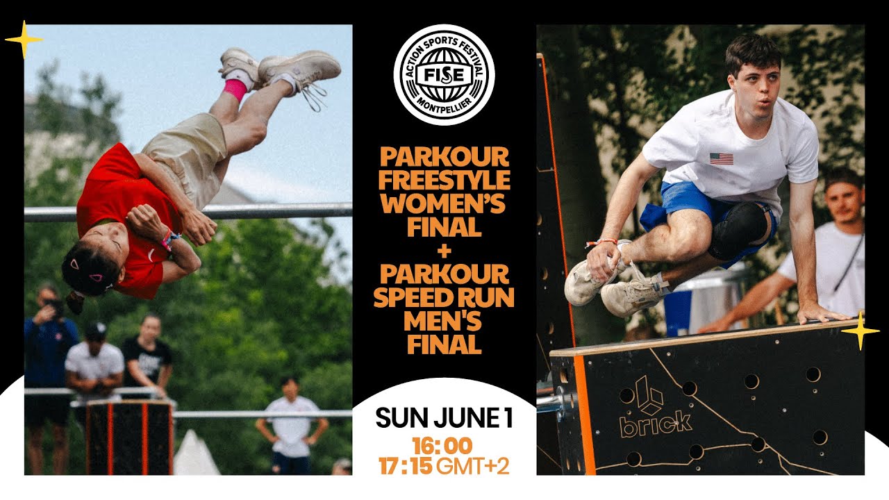 LIVE FISE MONTPELLIER 25 | FIG Parkour Freestyle Women's Final & Parkour Speed Run Men's Final