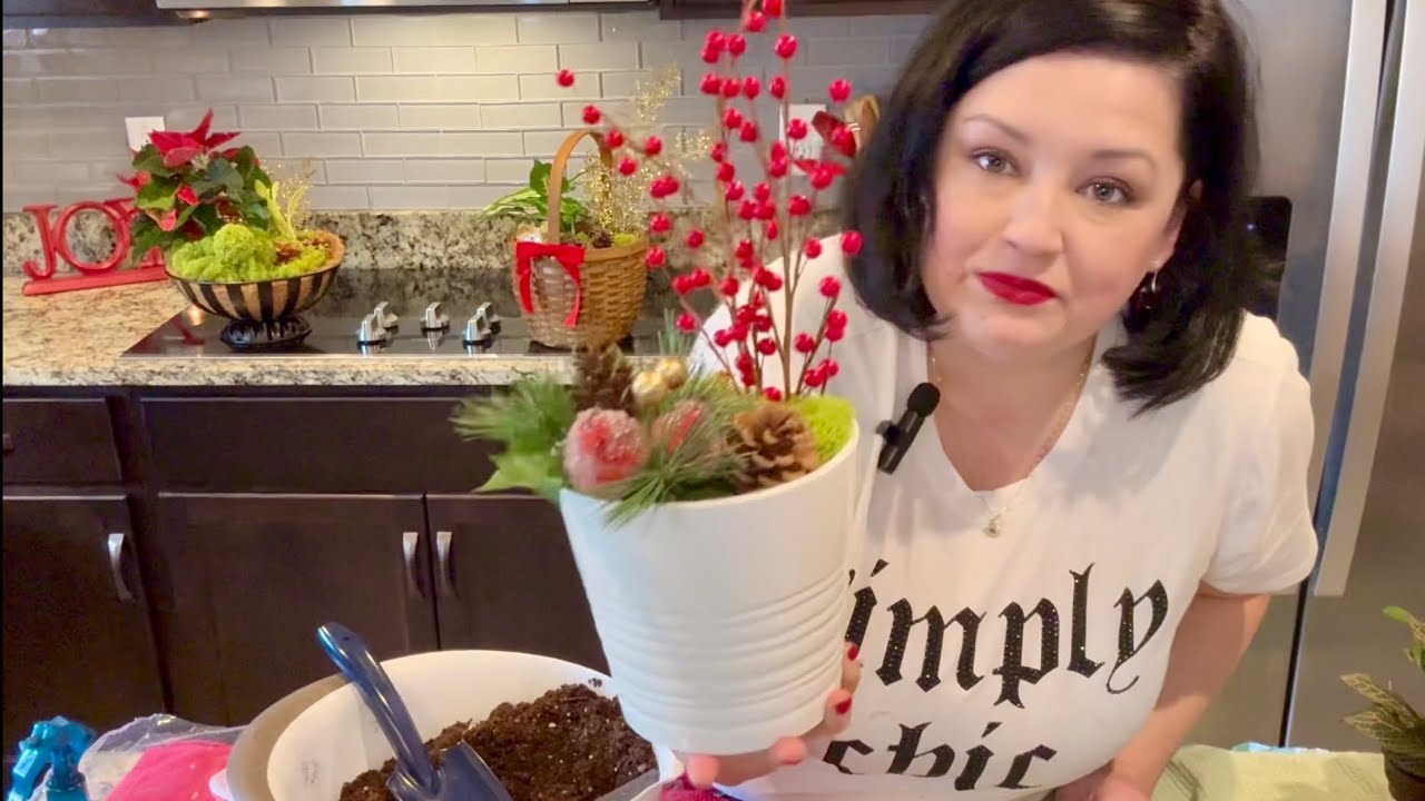 Let’s rewind to my earlier videos on decorating for Christmas & designing winter planters! ❤️✨