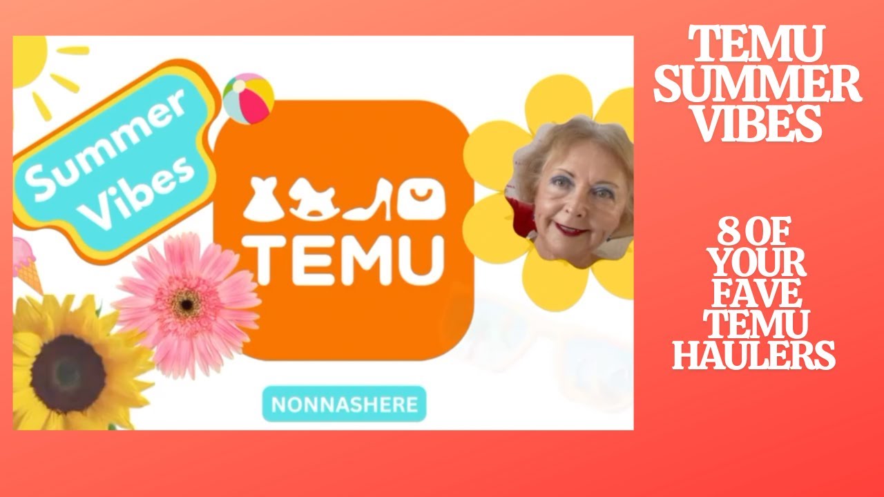 TEMU Summer Vibes/A Collaboration of your 8 Favorite Temu Haulers/ 8 Videos with 8 Giveaways!