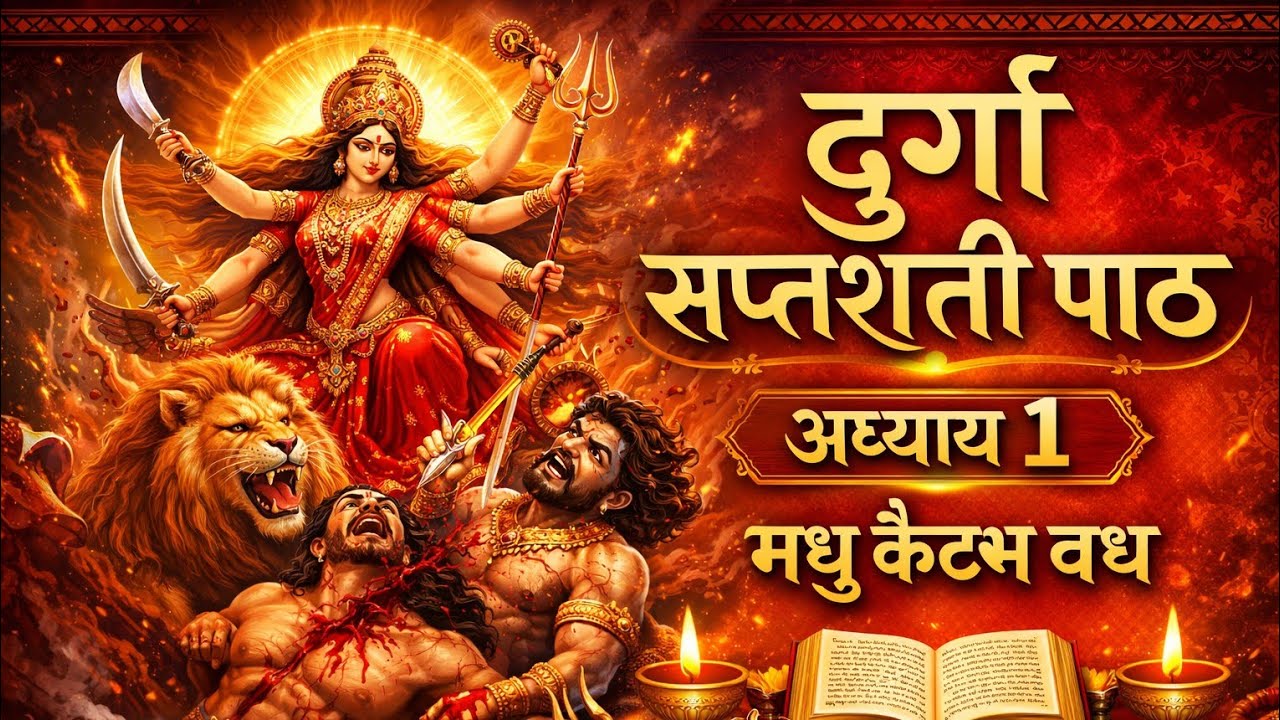 चैत्र नवरात्रि प्रथम दिन विशेष | दुर्गा सप्तशती प्रथम अध्याय पाठ | सुनते ही माँ दुर्गा की कृपा 