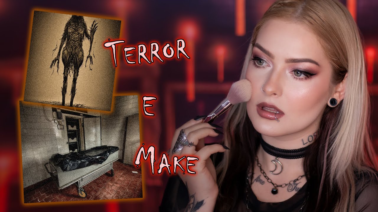 Terror & Make ep. 39 | Lendo hist&oacute;rias de terror dos inscritos👻