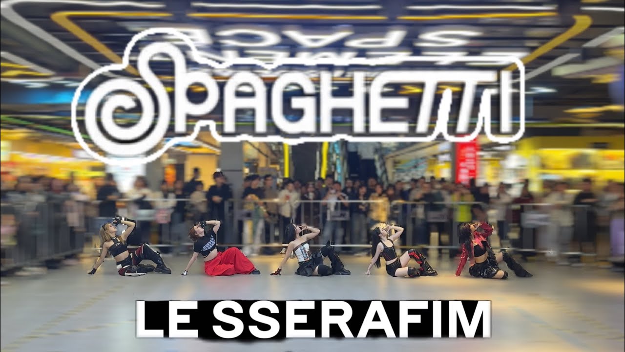 We Serve SPAGHETTI! 🍝 LE SSERAFIM Cover by Tricolor Crew 
