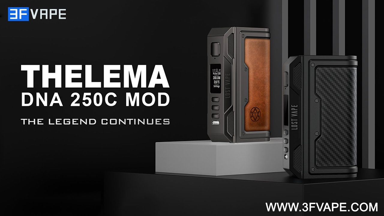 Lost Vape Thelema DNA250C 200W VW TC Box Mod