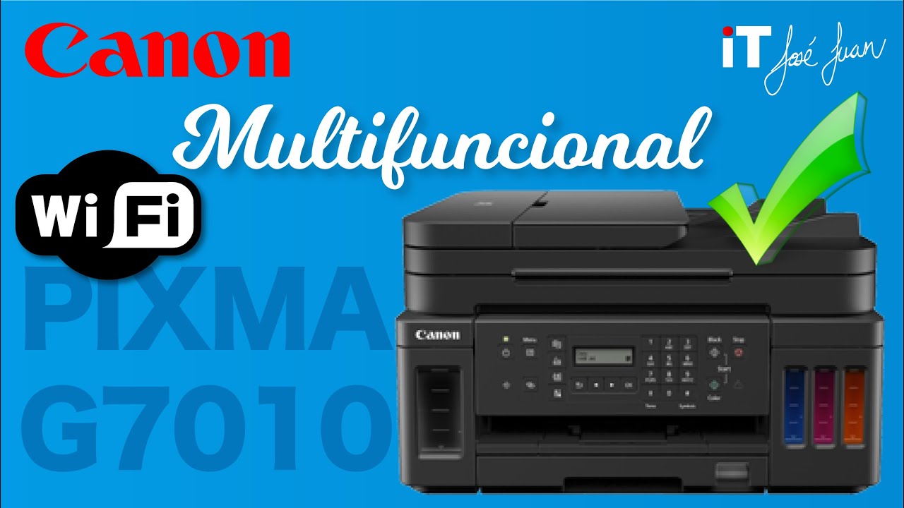 👌 Canon Pixma G7010, 🖨  el mejor multifuncional de canon de uso rudo 👊 !!!