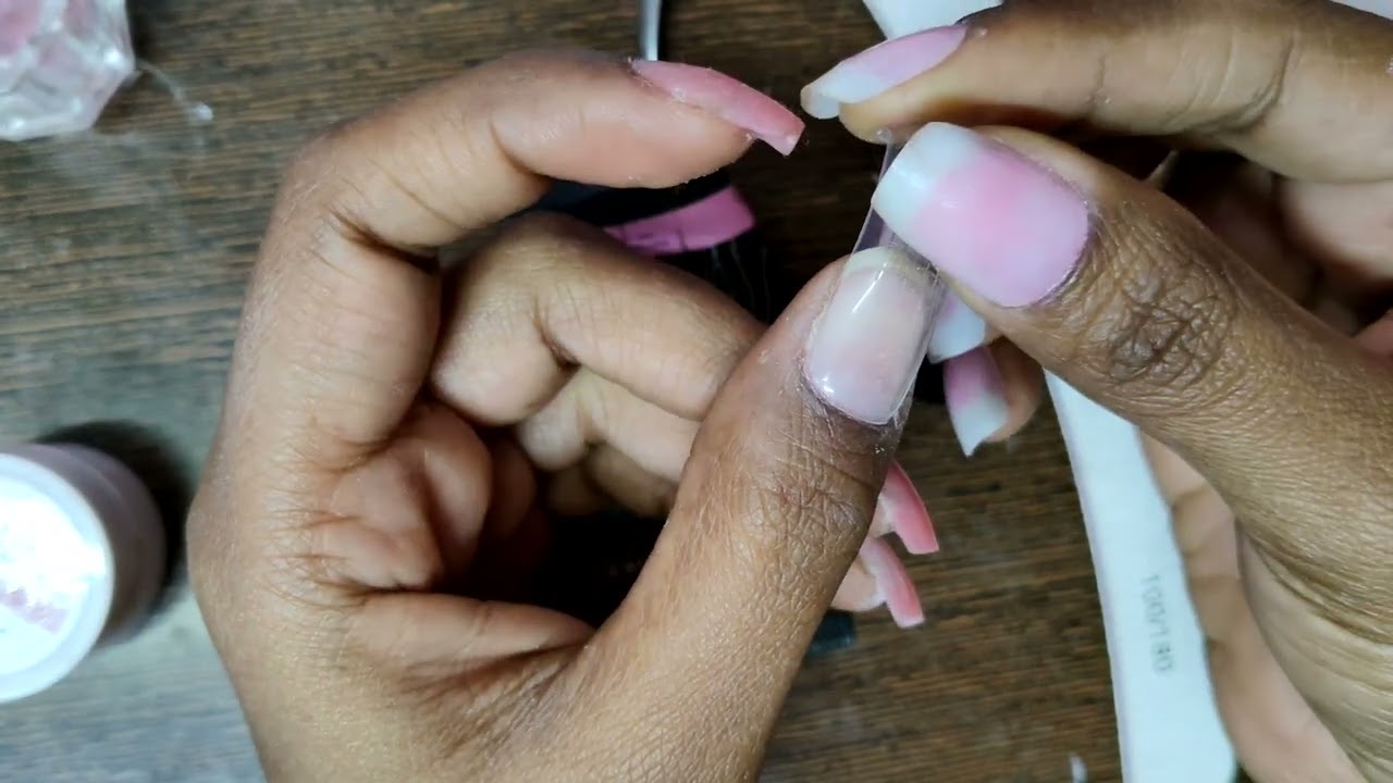 Poly gel nail extension for beginners, gel  एक्सटेंशन kaise karen, 