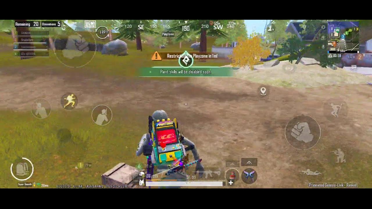Comeback Time || Rush Gameplay || Oneplus 13R || BGMI Version 4.2.0 || 120 FPS