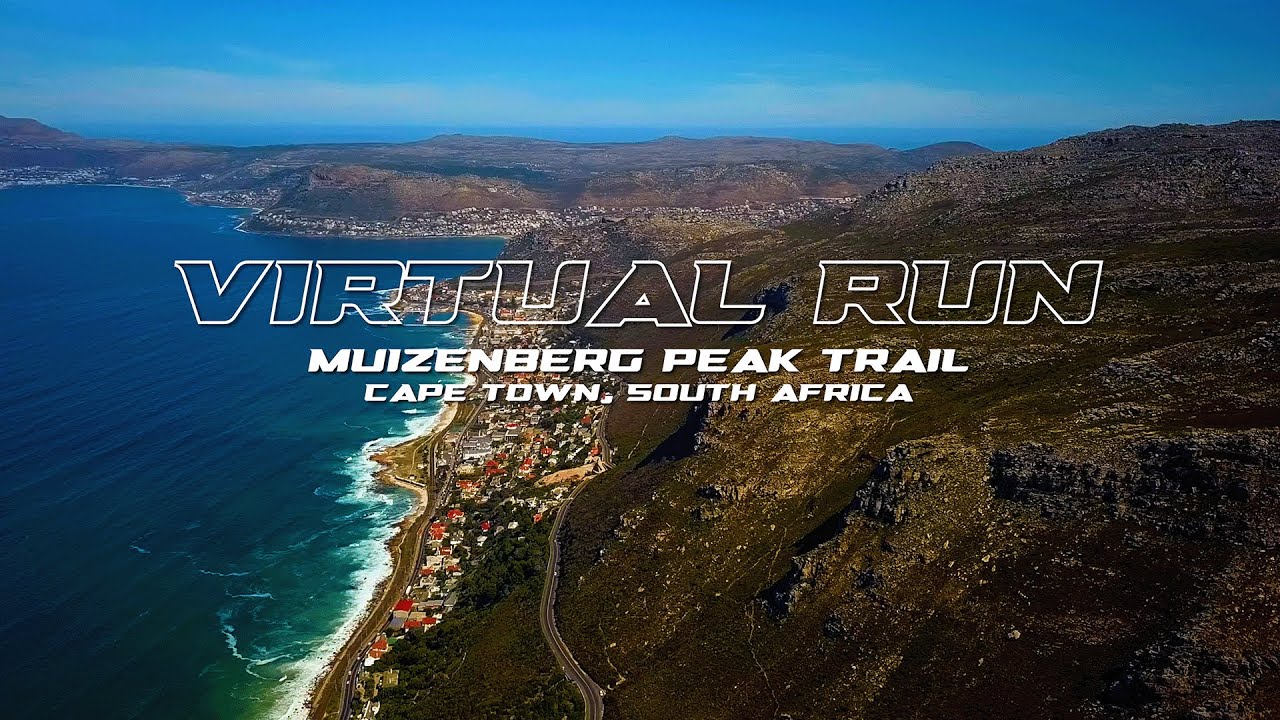 Virtual Run: Muizenberg Peak, Silvermine Nature Reserve, Cape Town | Treadmill Running Scenery