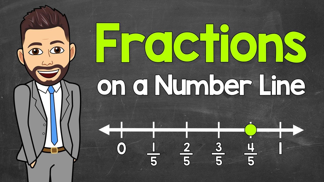 Fractions on a Number Line | Identifying and Drawing | Math with Mr. J
