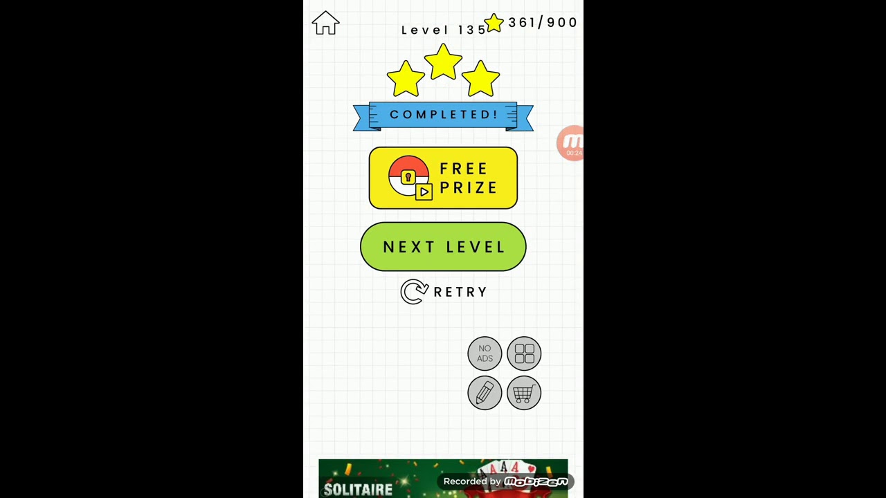 happy glass LEVEL 135 3star